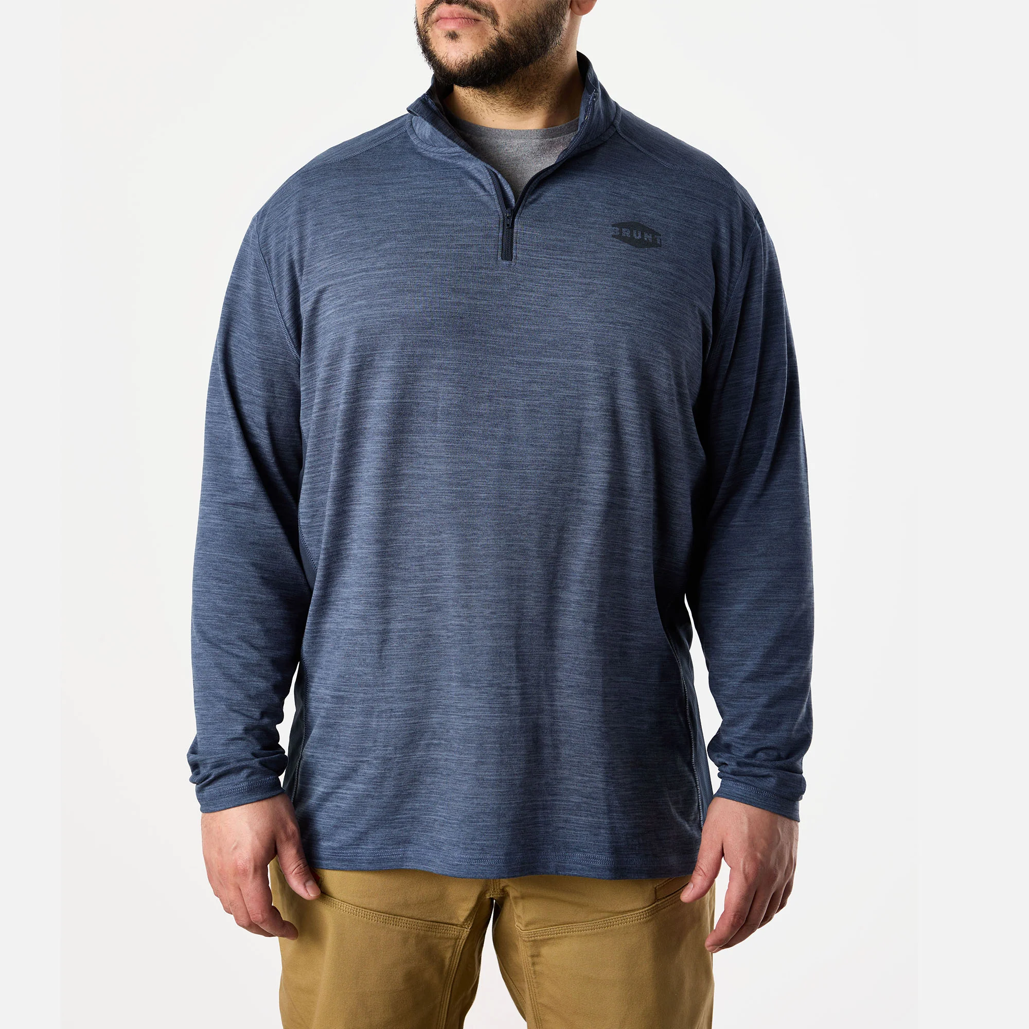 The McKenna 1/4 Zip Long Sleeve Tech Shirt - Image 25