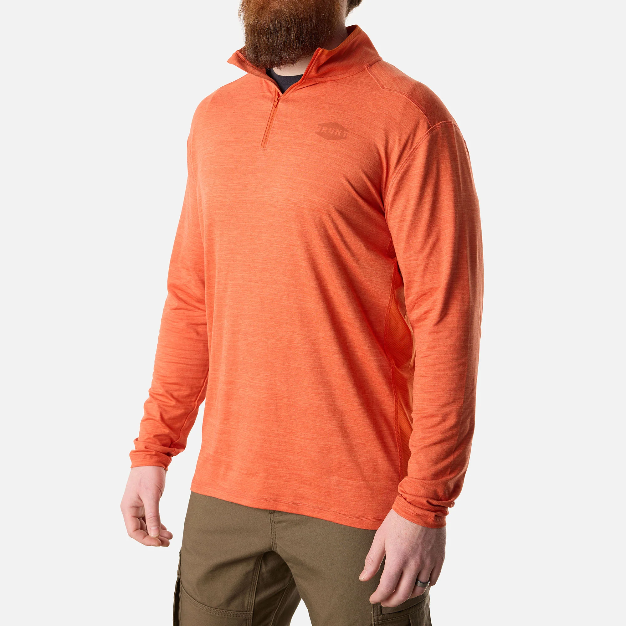 The McKenna 1/4 Zip Long Sleeve Tech Shirt - Image 3